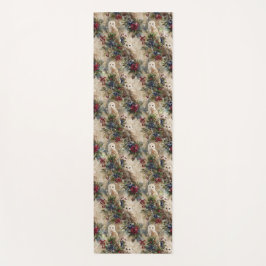 Enchanting Floral Owl Yogamatte