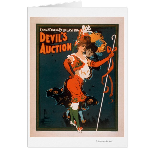 Enchère du diable Femme en Costume Théâtre 3 (Devant)