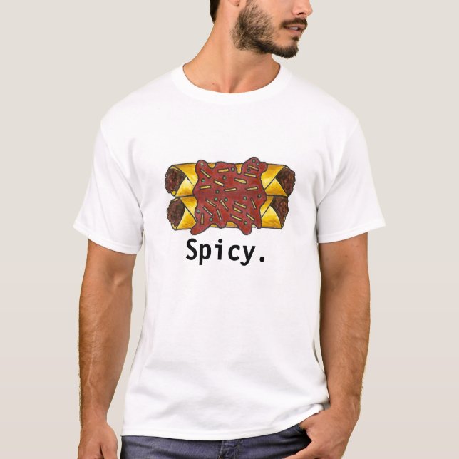 Enchiladas Feinschmecker Tex Mex Küche T-Shirt (Vorderseite)