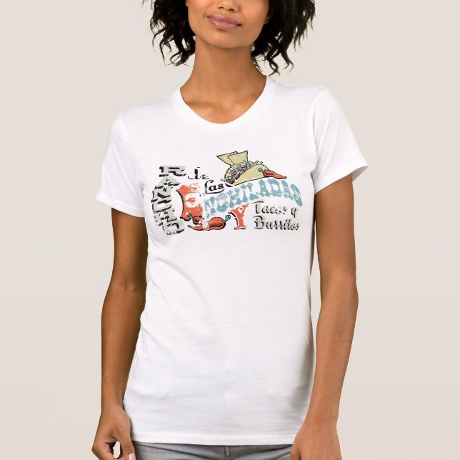 Enchiladas y Burritos T-Shirt (Vorderseite)