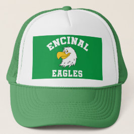 Encinal Eagles Green Trucker Hat Truckerkappe