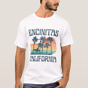 Encinitas California Sommerurlaub Vintag T-Shirt