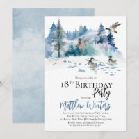 Encks Woodland Forest Nature 18. Geburtstagsparty