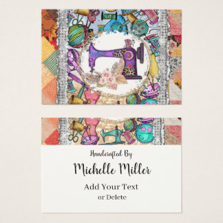 Enclos de cadeau de couture et de quilting