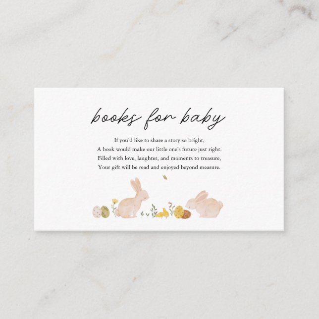 Enclosure Card Begleitkarte (Vorderseite)