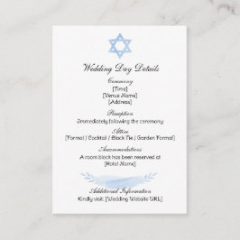 Enclosure Card Begleitkarte