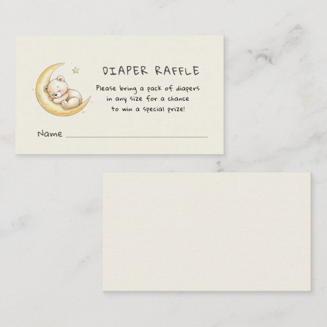 Enclosure cards begleitkarte (Vorne/Hinten)