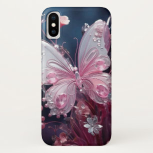 Encombrement et étincelle : coque iphone papillon 