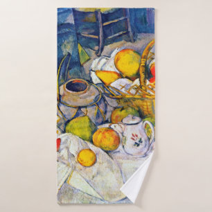 Encore la vie avec panier de fruits, Paul Cezanne