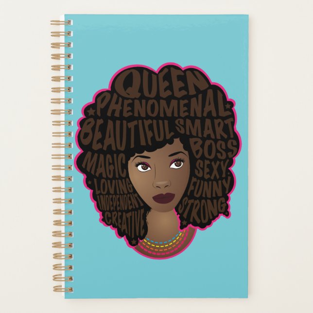 Encourageant les femmes noires, cheveux naturels,  (Devant)
