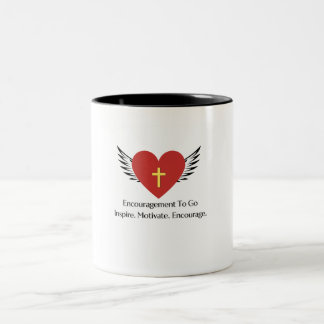 "Encouragement à aller" Logo Mug