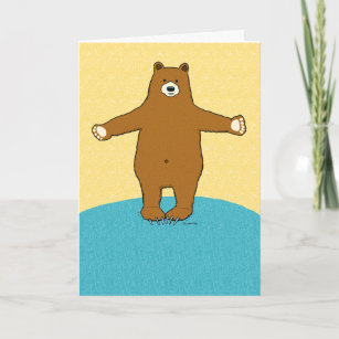 Encouragement Bear Hug Karte