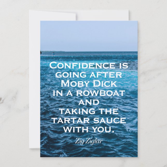 Encouragement | Carte de confiance (Devant)