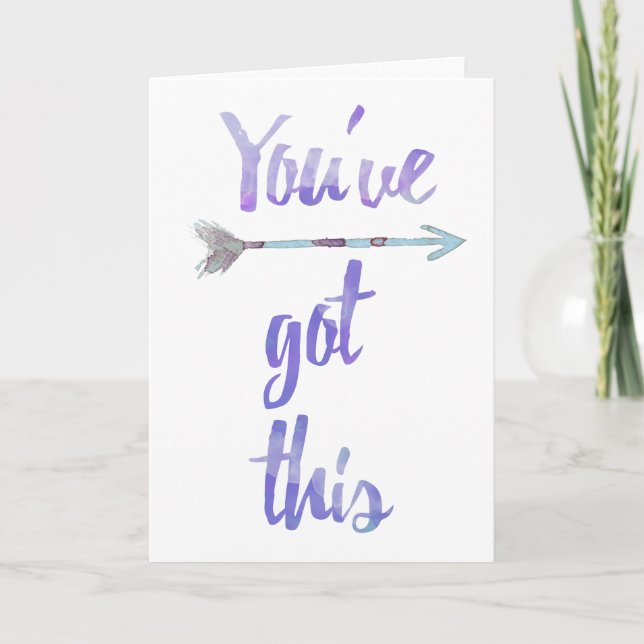 Encouragement Cartes Carte d'encouragement Vous Av (Devant)