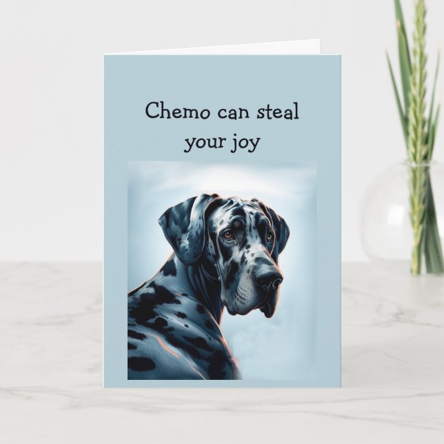 Encouragement Chemo can Steal your Joy Karte (Vorderseite)