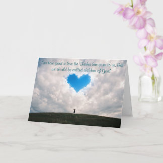 Encouragement Chrétien : Carte de Voeux Enfants de