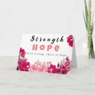 encourager les cartes de cancer pour le patient