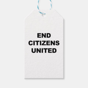 End Citizens United Geschenkanhänger