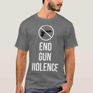 End Gun Gewalt Gun Kontrolle Wear Orange T-Shirt