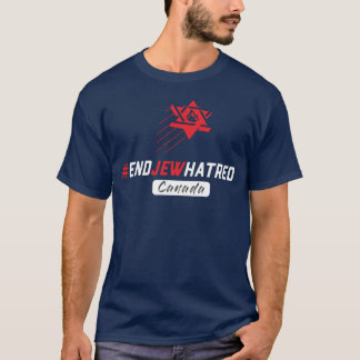 End Jew Hatred Canada - Unisex T-shirt - vertical