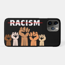 End Racism Multi Shade Fists iPhone / iPad Fall