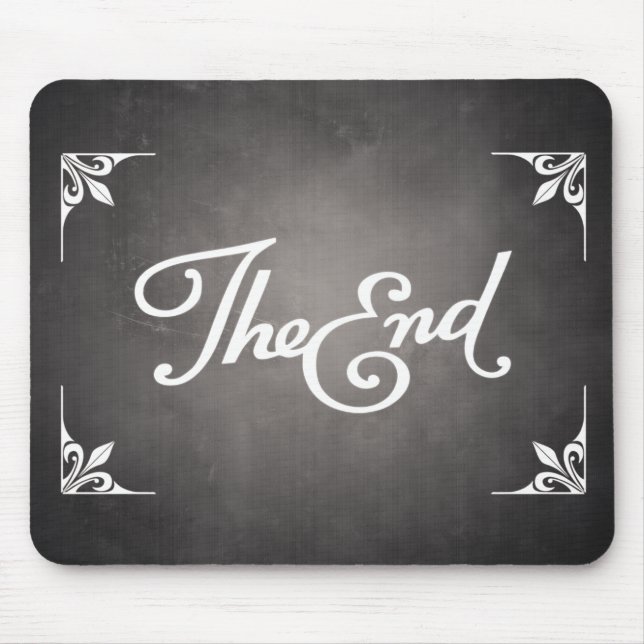 End-Titelkarten-Mauspad Mousepad (Vorne)