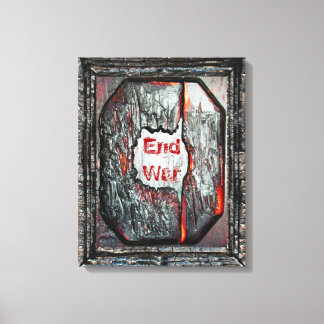 End War Leinwanddruck