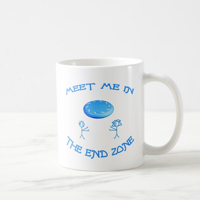 End Zone Frisbee Kaffeetasse (Rechts)