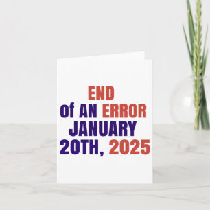 Ende der 2025-Amtseinführung 2025 Karte