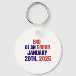 Ende der 2025-Amtseinführung 2025 Schlüsselanhänger