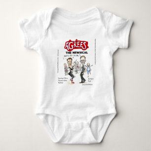 Ende der fiskalischen Klippe lustige Geschenkkarte Baby Strampler