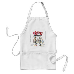 Ende der fiskalischen Klippe lustige Geschenkkarte Schürze