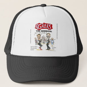 Ende der Fiskalklippe Funny Gifts Karten und T-Shi Truckerkappe
