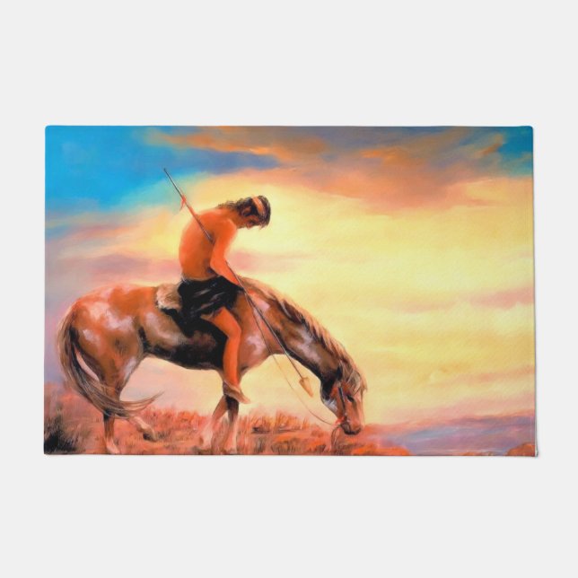 Ende der Hintertür-Matte Fußmatte (Vorderseite)