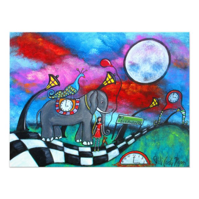 Ende der Innocence Fantasy Art Fotografy Print Fotodruck (Vorne)