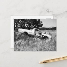 Ende der Reise Postkarte