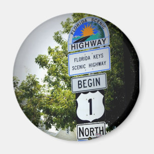 Ende der Straße Magnet