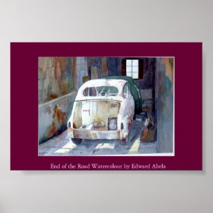 Ende der Straße Poster