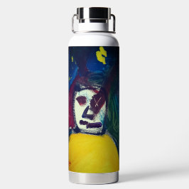 Ende der Straßenwasserflasche Trinkflasche