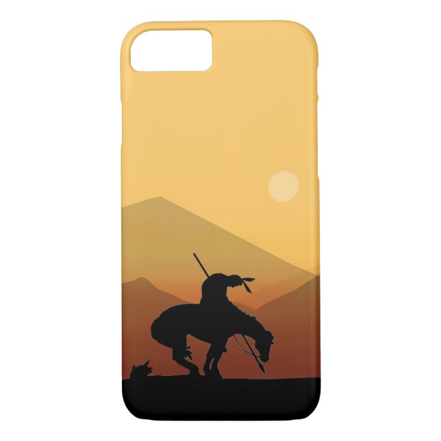 Ende der Trail-Silhouette IPhone-Fall Case-Mate iPhone Hülle (Rückseite)