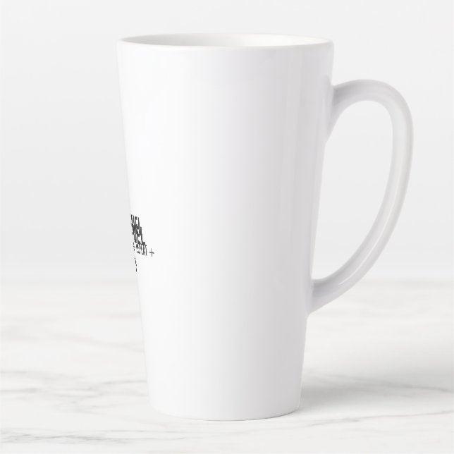 Ende der Welt Milchtasse (Rechts)