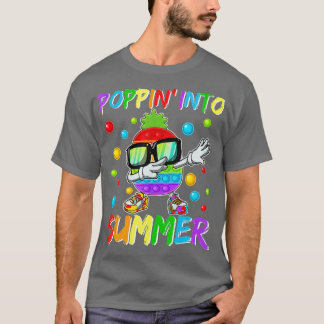 Ende Des Jahres Lehrer Schüler Schule Aus Poppin I T-Shirt