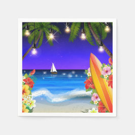 Ende des Sommers Papier Napkins Serviette