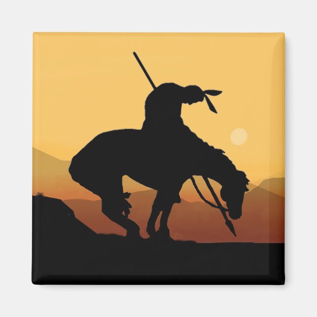 Ende des Trail Square Magnet (Vorne)