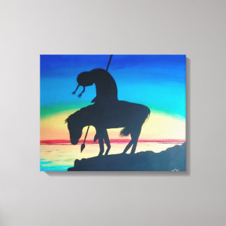 Ende des Weges Leinwanddruck