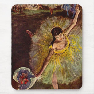 Ende einer Arabesque von Edgar Degas, Vintage-Ball Mousepad
