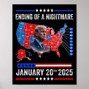 Ende einer Beängstigenden Nacht, 20. Januar 2025 7 Poster