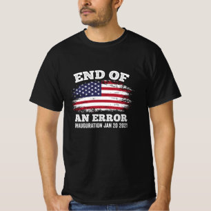 Ende einer Fehlerbehebung bei Biden Harris Einweih T-Shirt