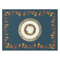 Ende Herbst Rad des Jahres Altar Tuch