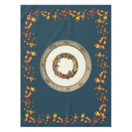 Ende Herbst Rad des Jahres Altar Tuch Tischdecke